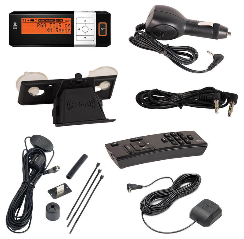 XM AGT Sportscaster Receiver with Vehicle Installation Kit