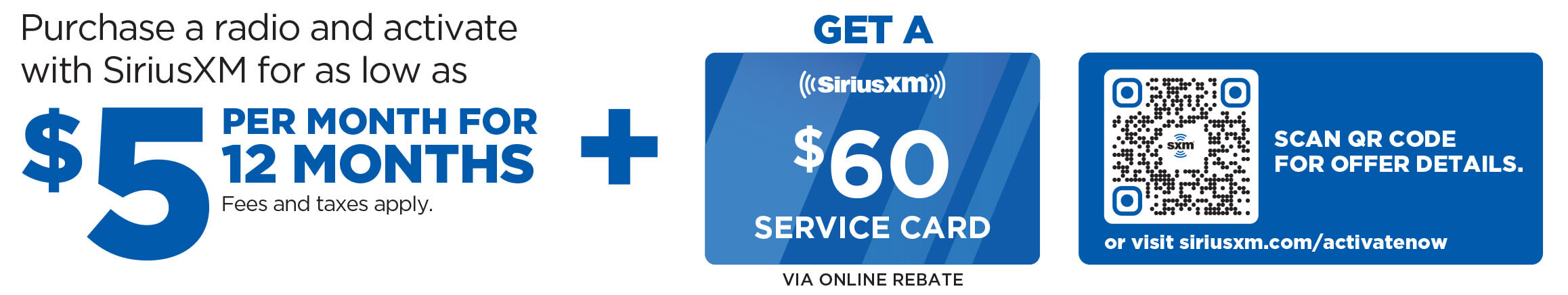 SiriusXM Radio Receivers and Bundles