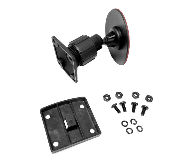SiriusXM Adhesive dash mount with AMPS plate and screws