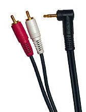 6-Foot Stereo 1/8" Stereo to RCA Cable
