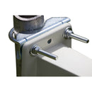 u bolts mounted to pole