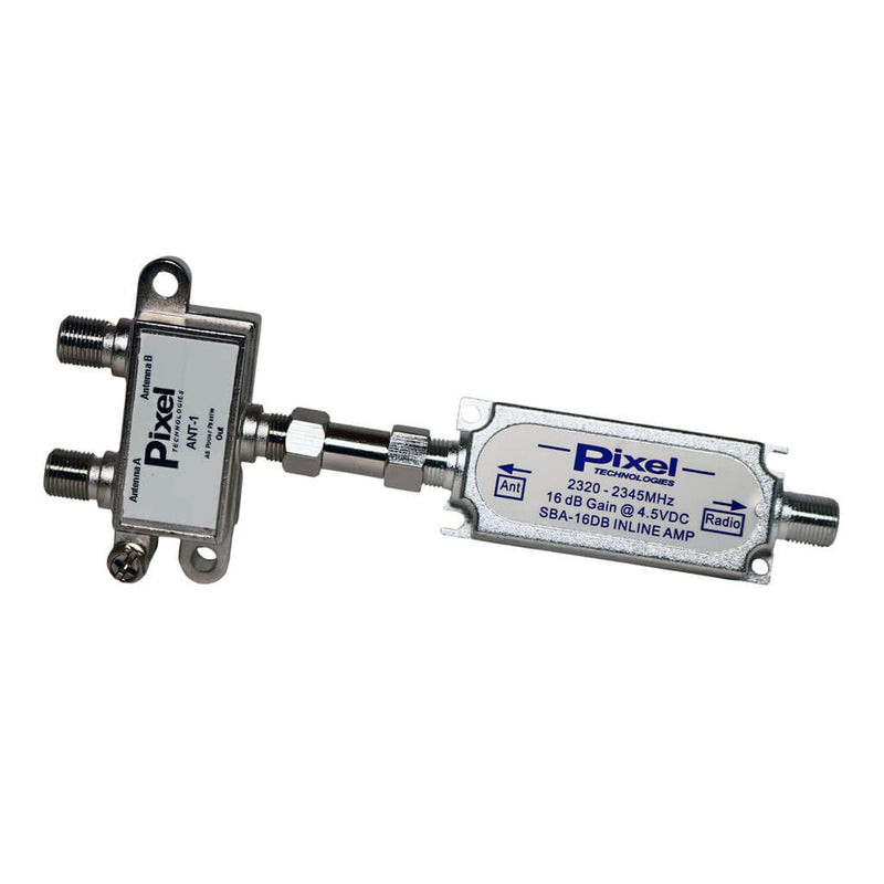 ANT-1 and SBA-1 Pixel Satellite Radio Signal Combiner products