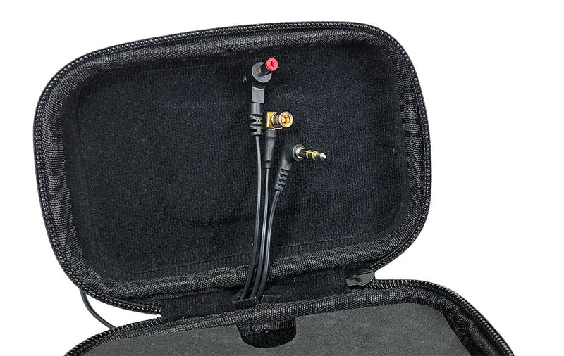 cables shown coming into the case from the hole