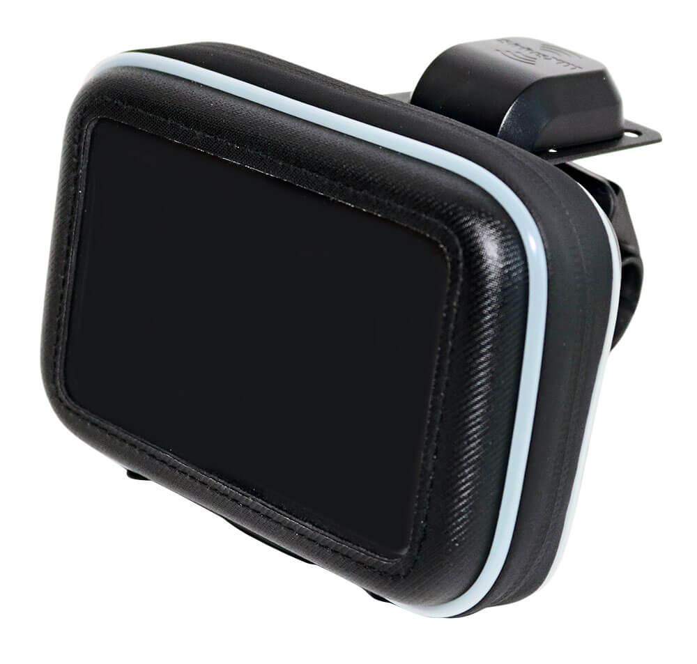 SiriusXM Motorcycle Mount Kit With Waterproof Case & Flexible Arm - Complete Installation Set