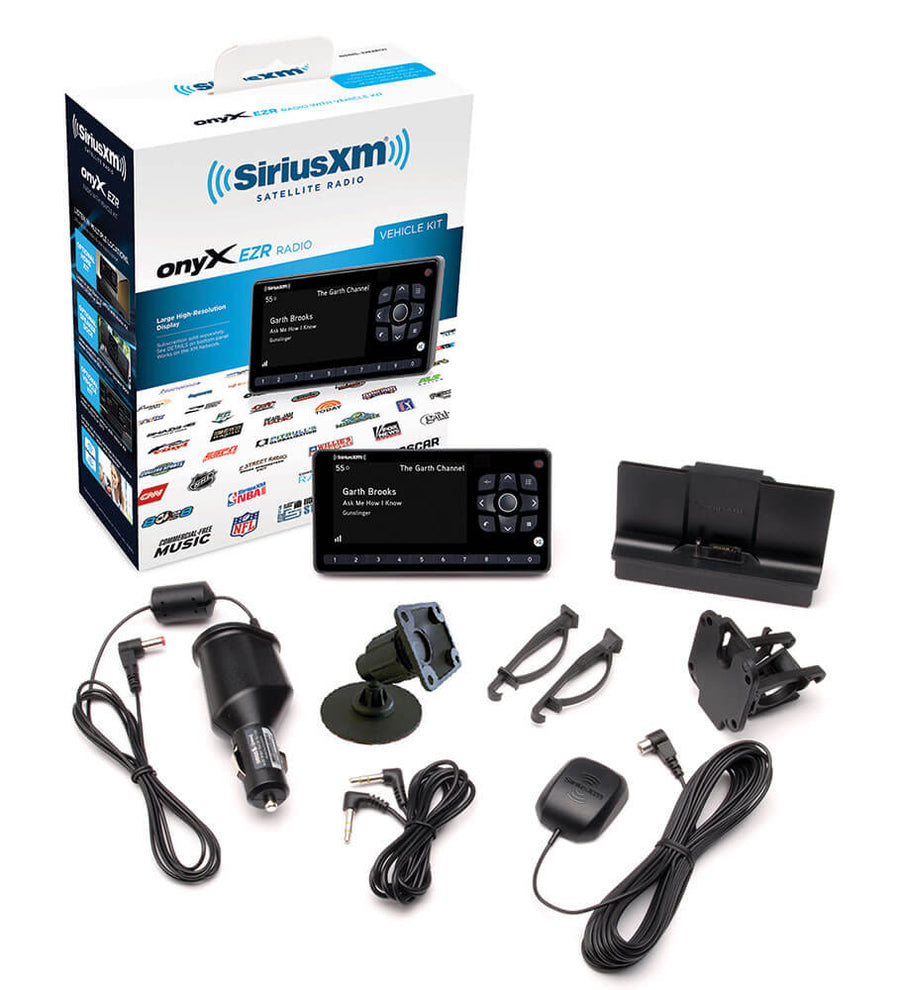 SiriusXM Radio OnyX EZR Receiver with Vehicle Kit